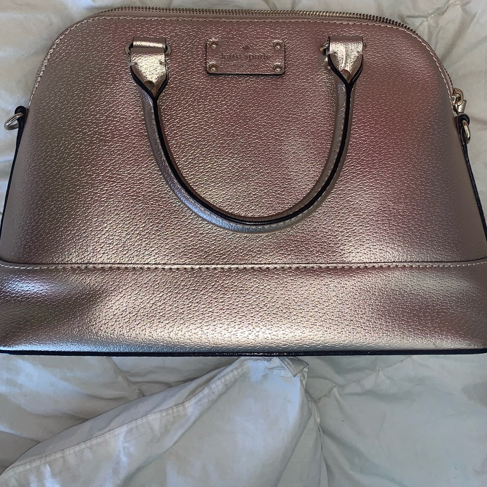 KATE SPADE purse rose gold